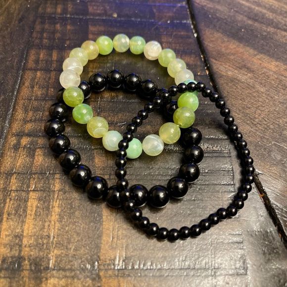 Bohemian Vitality Protection Bracelet Trio - Picture 2 of 8